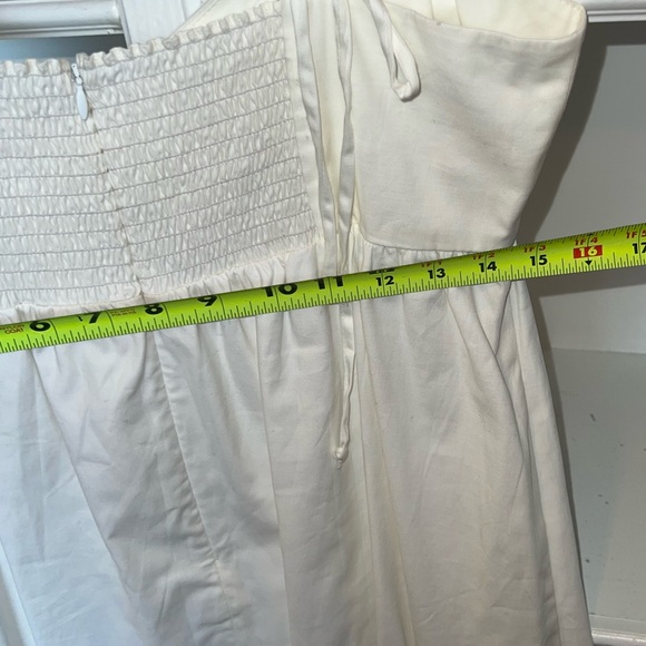 Reformation White Cox Dress - L - 10 US Womens - Picture 7 of 7